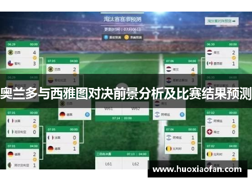 奥兰多与西雅图对决前景分析及比赛结果预测